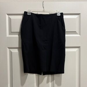 Black pencil skirt